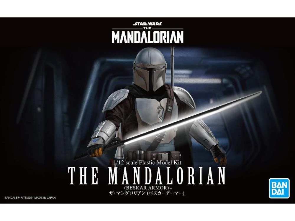 Bandai The Mandalorian (Beskar Armor) 1/12 Scale Model Kit 4 Bandai The Mandalorian (Beskar Armor) 1/12 Scale Model Kit - Image 2