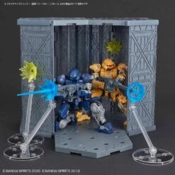 Bandai CUSTOMIZE EFFECT GUNFIRE IMAGE 02 (BLUE) -Bandai Sales Store customize effect gunfire image ver blue 05