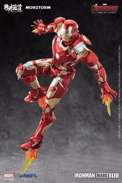Avengers Age Of Ultron Iron Man Mark XLIII 1/9 Scale Model Kit 8 Avengers Age Of Ultron Iron Man Mark XLIII 1/9 Scale Model Kit - Image 6