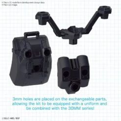 Bandai GIRL GUN LADY & 30MS (30 MINUTES SISTERS) COMPATIBLE OPTIONAL PARTS SET -Bandai Sales Store ggl 30ms compatible optionparts 05 enth