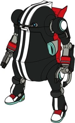 1/35 MECHATRO WEGO NO.17 SPORTS - FLAME & JET BLACK -Bandai Sales Store hsg64788 2