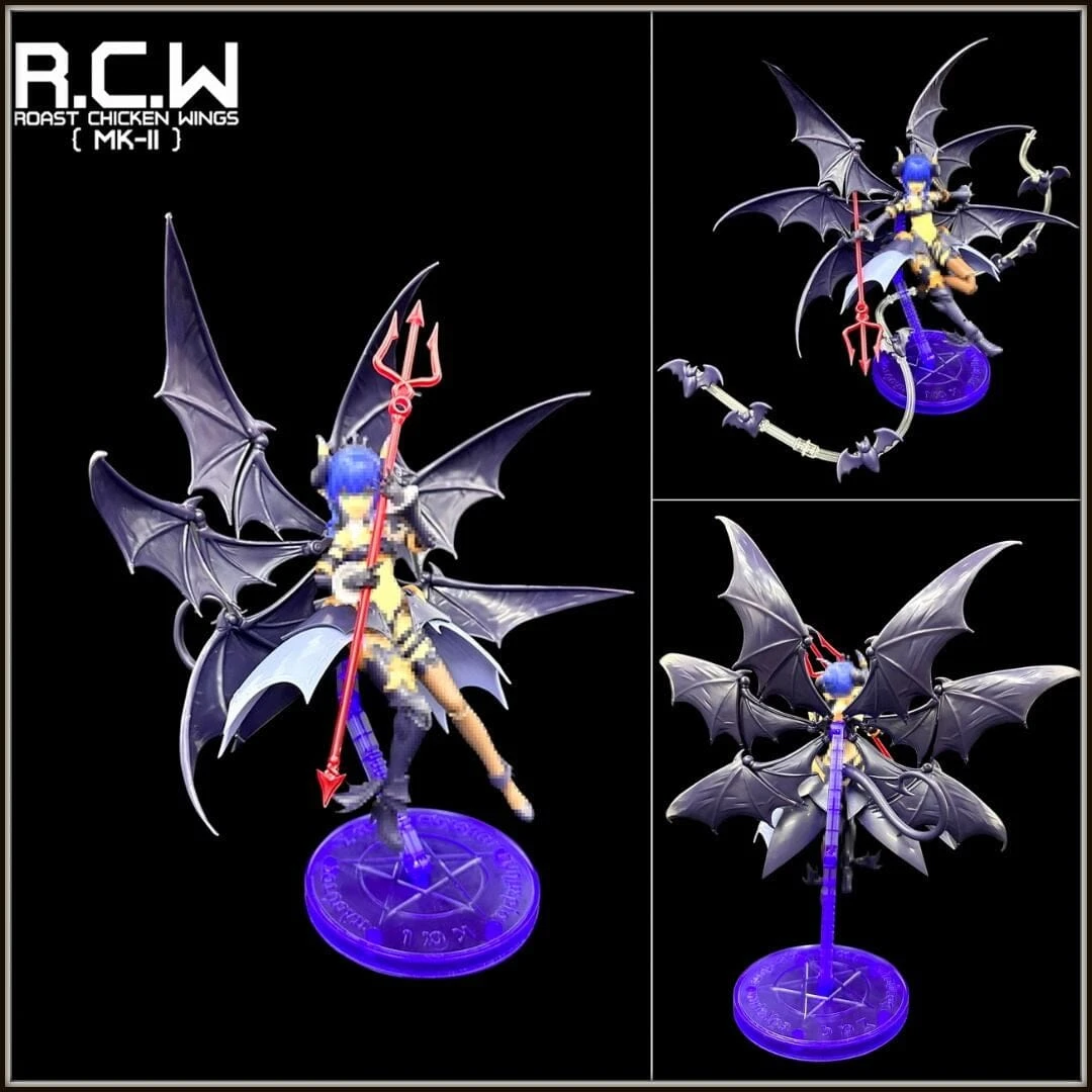 R.C.W. Evil Six Wing Set 1/12 Scale Model Accessory 4 R.C.W. Evil Six Wing Set 1/12 Scale Model Accessory - Image 2