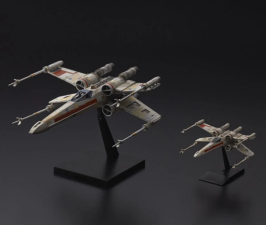 Bandai 1/72 & 1/144 Red Squadron X-Wing Starfighter Special Set Rouge One 3 Bandai 1/72 & 1/144 Red Squadron X-Wing Starfighter Special Set Rouge One