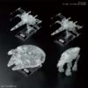 Bandai 1/144 & 1/350 & 1/540 Star Wars: The Last Jedi Clear Vehicle Set "Star Wars -Bandai Sales Store sw last jedi clear vehicle set 01m