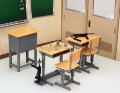 TomyTec Little Armory 1/12 LD013 Defense School Desk -Bandai Sales Store tmt28231 5
