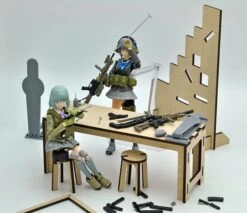 TomyTec Little Armory 1/12 LD015 Shooting Range B -Bandai Sales Store tmt28879 10