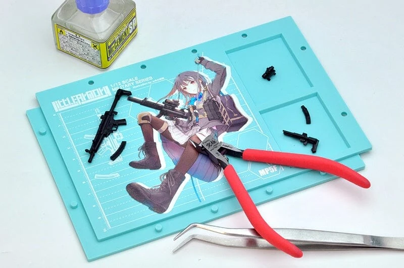 TomyTec Little Armory 1/12 LS02 MP5 F Shirane Rin Mission Pack 9 TomyTec Little Armory 1/12 LS02 MP5 F Shirane Rin Mission Pack - Image 7