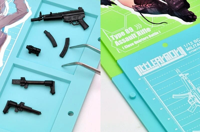 TomyTec Little Armory 1/12 LS02 MP5 F Shirane Rin Mission Pack 10 TomyTec Little Armory 1/12 LS02 MP5 F Shirane Rin Mission Pack - Image 8