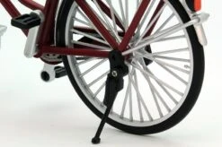 TomyTec Little Armory 1/12 LM005 Commuting Bicycle Defense School Maroon -Bandai Sales Store tmt31211 4