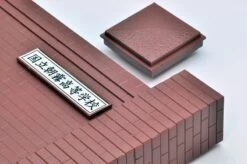 TomyTec Little Armory 1/12 LD034 Brick Defense School Gate -Bandai Sales Store tmt31538 3