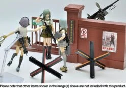 TomyTec Little Armory 1/12 LD034 Brick Defense School Gate -Bandai Sales Store tmt31538 7