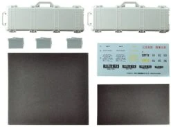 TomyTec Little Armory 1/12 LD038 Military Hard Case A3 White/Grey 10 TomyTec Little Armory 1/12 LD038 Military Hard Case A3 White/Grey -Bandai Sales Store tmt31879 0