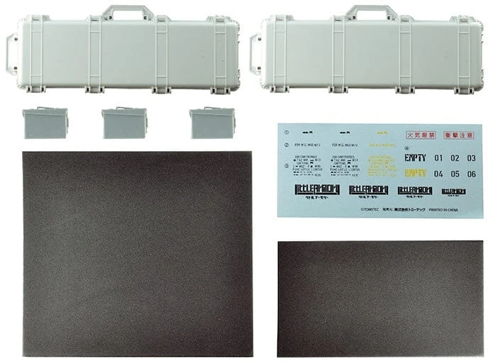 TomyTec Little Armory 1/12 LD038 Military Hard Case A3 White/Grey 5 TomyTec Little Armory 1/12 LD038 Military Hard Case A3 White/Grey - Image 3
