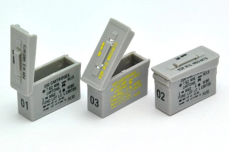 TomyTec Little Armory 1/12 LD038 Military Hard Case A3 White/Grey 7 TomyTec Little Armory 1/12 LD038 Military Hard Case A3 White/Grey - Image 5