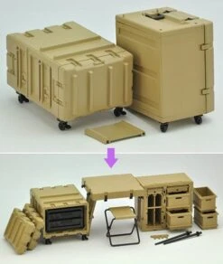 TomyTec Little Armory 1/12 LD039 Field Desk A2 13 TomyTec Little Armory 1/12 LD039 Field Desk A2 -Bandai Sales Store tmt31880 2