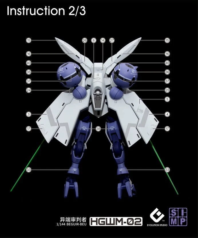 C82 HG TWFM Michaelis / Beguir-Beu / Beguir-Penta Decal Sheet 5 C82 HG TWFM Michaelis / Beguir-Beu / Beguir-Penta Decal Sheet - Image 3